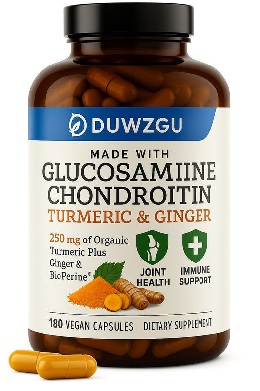 Joint Relief - Glucosamine, Chondroitin, Tumeric & Ginger Supplement