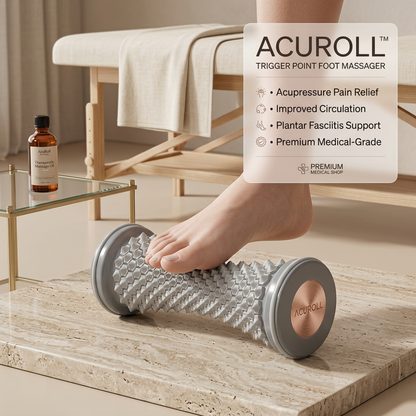 AcuRoll Trigger Point Foot Massager — Deep Relief from Heel to Toe
